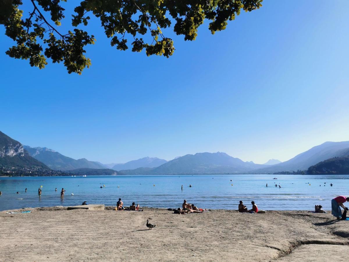 Charmant Appartement A 1 Minute Du Lac อานซี ภายนอก รูปภาพ